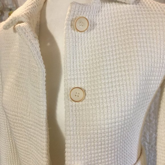 Zara Basic Waffle Knit Sweater Jacket - Picture 3 of 7